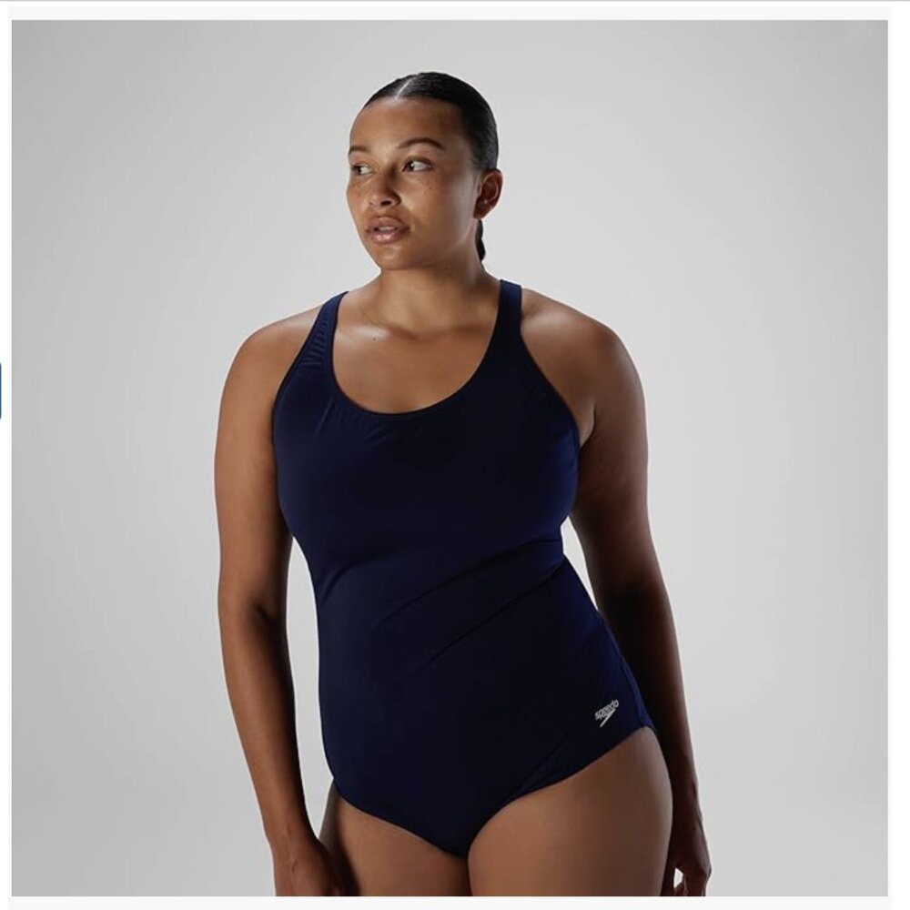 Speedo Women's Swimsuit One Piece Endurance Ultraback Solid